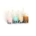 Boxi Resin Boba Slime Kit Bubble Tea Charms Additives Supplies DIY Accessories Filler Decorations For Fluffy Cloud Slime Toy. 