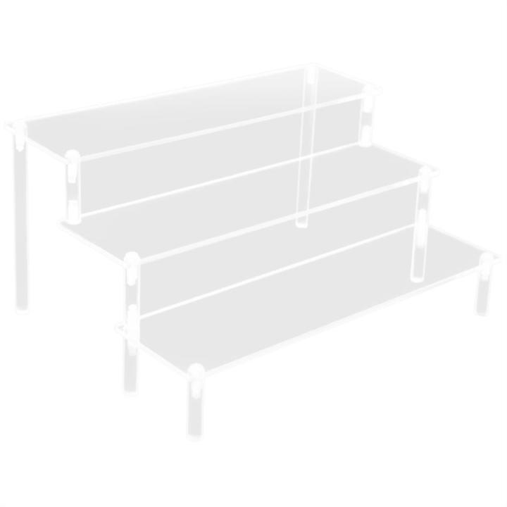 Acrylic Display Stand 3 Layers Clear Acrylic Display Stands