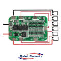 6S 12A 24V BMS Protection Board For 6 Pack 18650 Li-ion Lithium Battery Cell Module 6s bms board. 