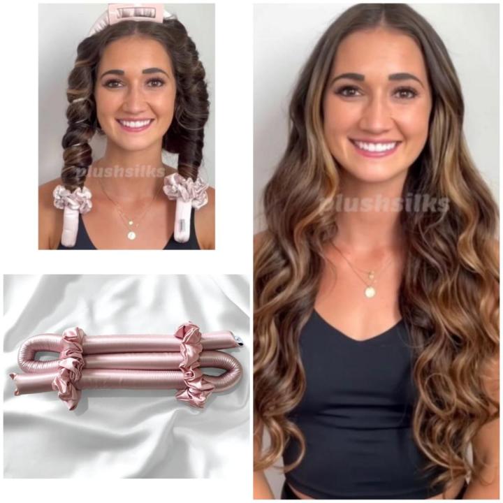 Woman Heatless Curling Rod Heatless Hair Curls Headband Make Hair Soft And Shiny Hair Curler Hairdressing Tools hair accessories Heatless curls
