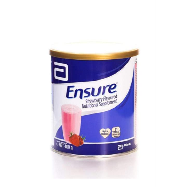 Ensure strawberry milk powder 400gm