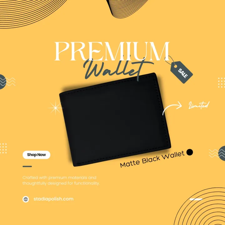 Premium%20Leather%20Wallet%20-%2012%20Pockets,%20Compact,%20Durable,%20Ideal%20for%20Gifts%20-%20Genuine%20Leather%20Men's%20Purse%20-%20Matte%20Black%20Wallet%20-%20Bifold%20%5BCompact%20Size%5D%20-%20Image%202