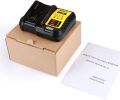 STZ Dewalt DCB112 12-Volt and 20-Volt MAX Lithium-Ion Battery Charger Replace DCB101 DCB105 DCB115 DCB107 - Use for DCB120 DCB127 DCB206 DCB205 DCB201. 