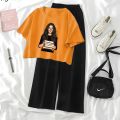 High Quality Crop Top Tshirt and Plazo For Women and Girls. 