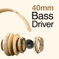 Zero® Storm Headphones | Wireless Over-Ear Headphones with Deep Bass, USB Type-C Fast Charging, Lightweight Design | Stylish Colors | Best for Gaming, Music & Travel. 