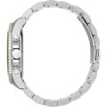 Hugo Boss Two Tone Stainless Steel Bracelet Black Dial Chronograph Watch for Men- 1513705. 