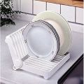 Folding Plastic Kitchen Dish Rack Stand for Kitchen Dinner Plate Holder. 
