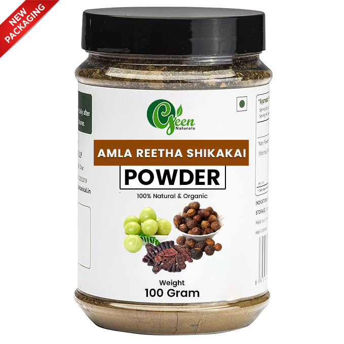 Amla Reetha Shikakai Mix Powder | Amla Retha Sekakai Powder | Amla ...