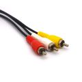 4 Pin S-Video Male to 3 RCA Male Cable Conversion Cord to Connect PC Laptops with 4-Pin S-Video Jacks to TV (2M, 6.5Ft). 