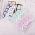 Bag Soak Lovely Storage Case Container Clear Small Portable Contact Lens Box. 
