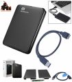 WD Elements Portable External Hard Drive Case, USB 3.0, Compatible with PC, Mac, PS4, PS5 & Xbox. 
