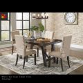 Modern Tufted Fabric Dining Chairs (Set of 4) & table. 