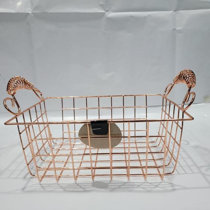 Fruit Basket Steel/ Food Storage/ Pure Wire Basket in Steel/ High Quality
