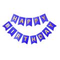 Happy Birthday Banner in All Colors for Birthday Party, Birthday Boys Birthday Girls Decoration, Baby Shower, Baba 1st Birth Day Party Decor, Party Supplies, Birthday Decoration HBD Banner. 