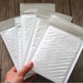 10pcs/lots Blank White Bubble Envelope Pearl Film clear Envelope Courier Bags Waterproof White Mailing Bag Packaging handmade. 