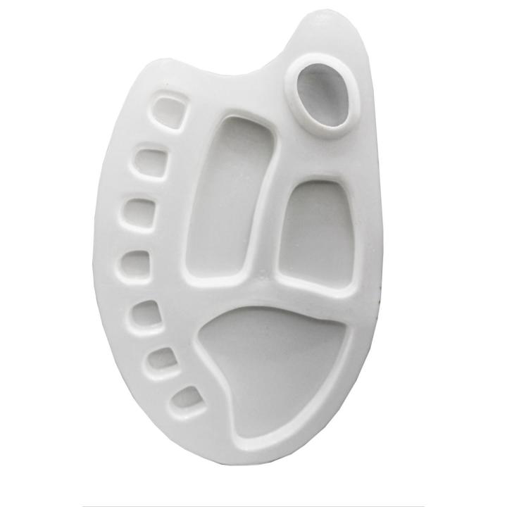 Colour Mixing Plate 10 Pot FA0026 - White -Sensa