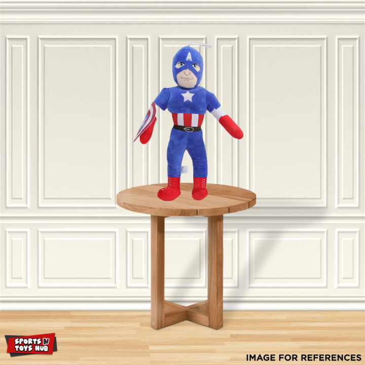 Captain%20America%20Stuffed%20Toys%20Collection%20For%20Kids,%20Marvel%20Heroes%20Soft%20Plush%20Toy%20Best%20Gift%20For%20Babies%20&%20Children%20Boys%20&%20Girls%20Fluffy%20Avengers%20Assemble%20Stuff%20Pillow%20Cartoon,%201st%20American%20Solider%20Leep%20Pillows%20Rag%20Dolls%20Children%20Hero%20Play%20%20Games%20-%20Image%203