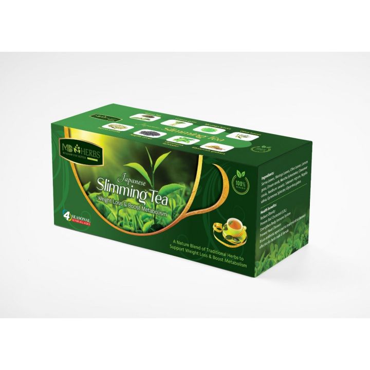 Japanese Green Slimming Tea (60 Sachet Pack)