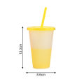 Water Bottle Smooth Surface Nice-looking Color Changing Water Tumbler. 