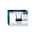 D-Link 300Mbps Wireless 11N cloud router with 1 WAN and 4 LAN Ports. 