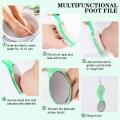 4 In 1 Foot File With Pedicure And Manicure Brush Multi Use Pedicure Paddle Brush(Cleanse, Scrub, File And Buff) Pedicure Tool Pedicure Brush For Feet Foot Scrubber. 
