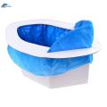 Portable Toilet Seat 36x15cm Waste Bags Mobile Toilet Temporary Folding WC. 
