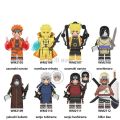 Lego Minifigures Naruto Series Vorta Naruto Qiki Kakashi Assembled Children's Toy with Building Blocks Toys. 