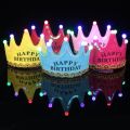 HAPPY BIRTHDAY LED CROWN BIRTHDAY PARTY WEAR LED CROWN. 