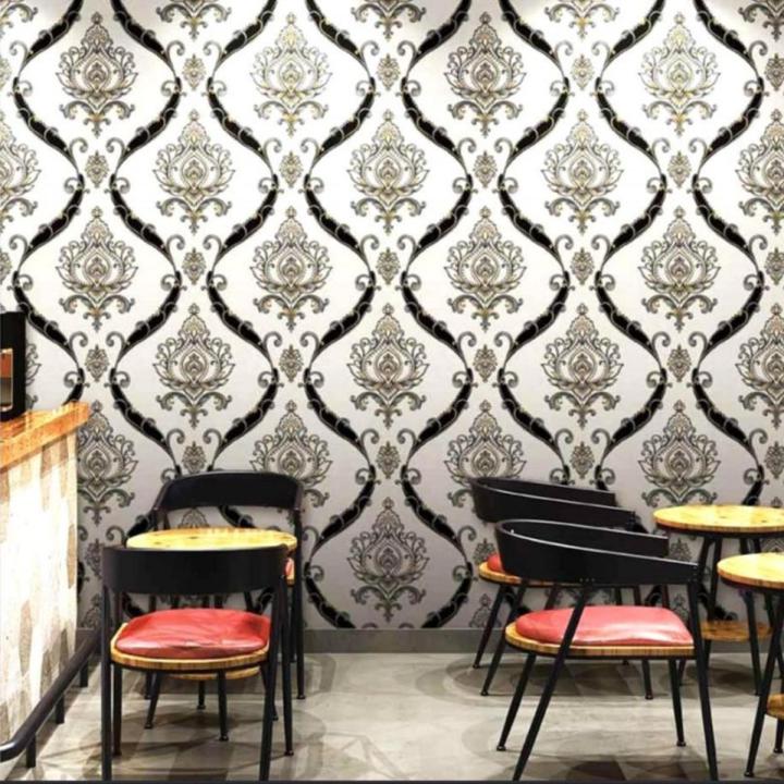 Motive Wallpaper Roll -Imported from china- Non - Self adhesive - 21 inches x 30 feet