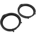 1set Car Speaker Connector Harness Adapter for Honda Accord Civic & 2Pcs Black 6.5 Inch Car Speaker Spacer Adaptor Rings. 