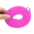 Plastic Cloth Hanging Rope Clothesline 5 Meters Very Strong Windproof Cloth Hanging Rope Non Slip Clothes Drying Rope Indoor Outdoor Laundry dryer, Clothes hanging. 
