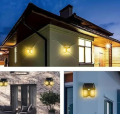 Solar Wall Light Outdoor – Waterproof Up-Down Glow Lamp for Stairs, Garden & Home Decoration. 