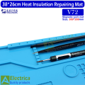 MECHANIC mobile phone computer repair workbench table mat multifunctional magnetic ESD 500℃ temperature heat insulation silicone mat For Mobile Repairing Mat Cell Phone Repair Tool by Electrica. 