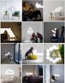 DIY Touch Sensor LED Night Light Dimmable LED Hexagonal Wall Lamp LED Quantum Lamp for Home Bedroom Decoration Honeycomb Lights. 