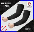 Arm Sleeves for Men, Women and girls UV Protective Long Sun Sleeves Pack of 1 & 3 Pairs of Full Hand Black - White - Camel Cotton Arm Sleeves best for Clothing Cycling Golf Running Driving Moisture Wicking & Stretch. 