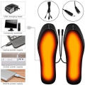Heated Insoles Electric Foot Warmer USB Heating Pad Shoe Insoles Feet Warmer. 