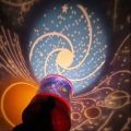Vimite Star Master LED Starry Sky Projector Lamp Battery Operation Galaxy Stars Moon Rotating Music Night Light Room Bedroom Decoration Table Lamp for Kids Boys Girls Birthday Eve Gift. 