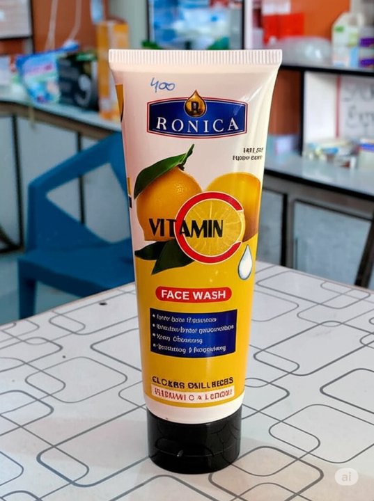 RONICA%20VITAMIN%20C%20FACEWASH%20%7CRonica%20Face%20Wash%20with%20new%20packaging%20and%20100%25%20original%20%7C%20Ronica%20Vitamin%20C%20+%20Lemon%20Facewash%20%7C%20Clears%20Dullness%20%7C%20Deep%20Cleansing%20%7C%20Dark%20Spot%20Reduction%20%7C%20Skin%20beautiful%20and%20cleaner%20face%20%7C%20For%20All%20Skin%20Types/%20-%20Image%203