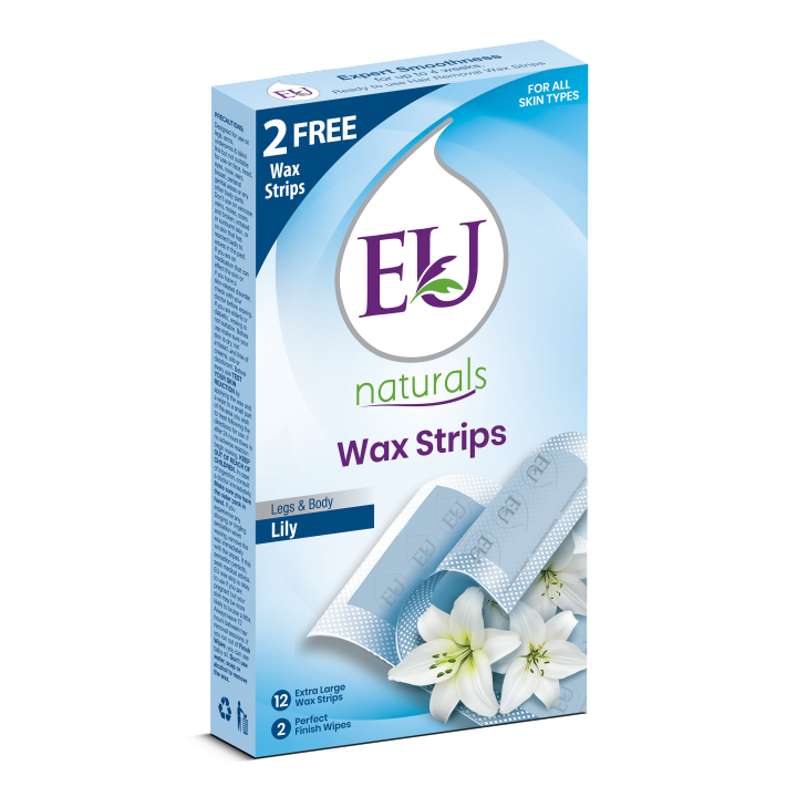Eu Wax Strips Lily Extra large Body wax Strips 12
