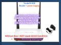 Tenda N300 Wireless Extender Router + Bandwidth Control Opt & Much More. 