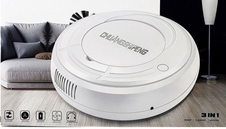 Ximeijie Intelligent Automatic Brush Mopper Automatic Brush Mopper Smart Robot Home Mop Dry Wet Floor Sweep Dust Cleaning Vaccume Robot