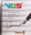 Spiral Note Book A4 large Size 3-4-5-6-7 subject (20 sheets par subject) Product of ROYAL SLASSIC. 
