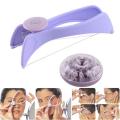 Slique Facial Hair Threading Machine kit for Eyebrows, Face, Legs and Hand - Manual Mini Hair thread Remover for Men and Women. 