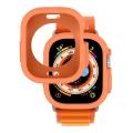 Case for Apple Watch Ultra 49mm All-Round Shockproof TPU Protective Soft Silicone Cover Bumper Scratch-Resistant Protective case. 