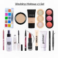 Pack of 13 Wending Makeup Deals Of Foundation + Concealer + Fixer + Powder+ Highlighter + Lipstick. 