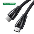 Ugreen HDMI Cable HDMI 2.1 Cable 8K@60Hz 4K@120Hz Ultra High-Speed 48Gbps for Apple TV PS4 8K TV Digital Cables HDR10+ HDMI 2.1. 
