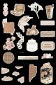 Brown journaling  stickers set, vintage sticker for journaling, Qoute stickers, stickers for diary, cute stickers , vintage warm stickers. 