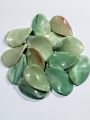Green Marble Curved Oval Acrylic Plastic Beads Pack of 40 gms. Versatile for DIY Jewelry, Craft Projects, Dress Accessories, Home Decorative Ideas.. 