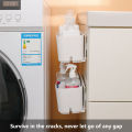 Storage Shelf Self-adhesive Kitchen Wall Hanging under Sink Organizer Storage Box. 