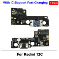 Base port connector B charger bottom 9C 9T supports Xiaomi Redmi 9 9A 12C US cable module fast charging board. 